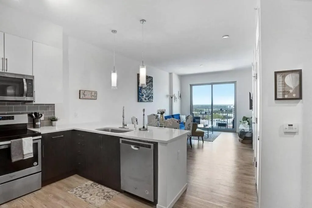 Apartment 1Br Oasis In Downtown Tampa W Balcony & City Views United States