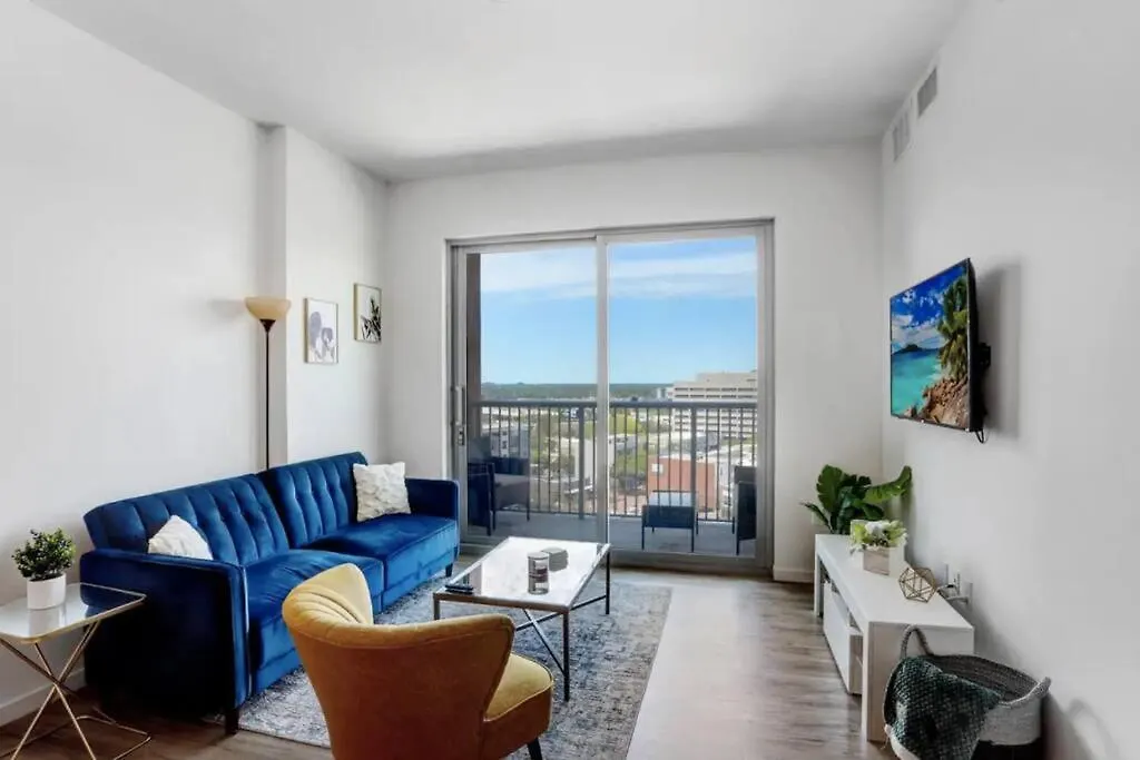 Daire 1Br Oasis In Downtown Tampa W Balcony & City Views